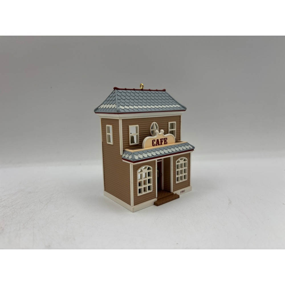 Hallmark Keepsake Ornament 1997 Vintage Café 14th in Nostalgic Houses & Shops - Picture 8 of 12